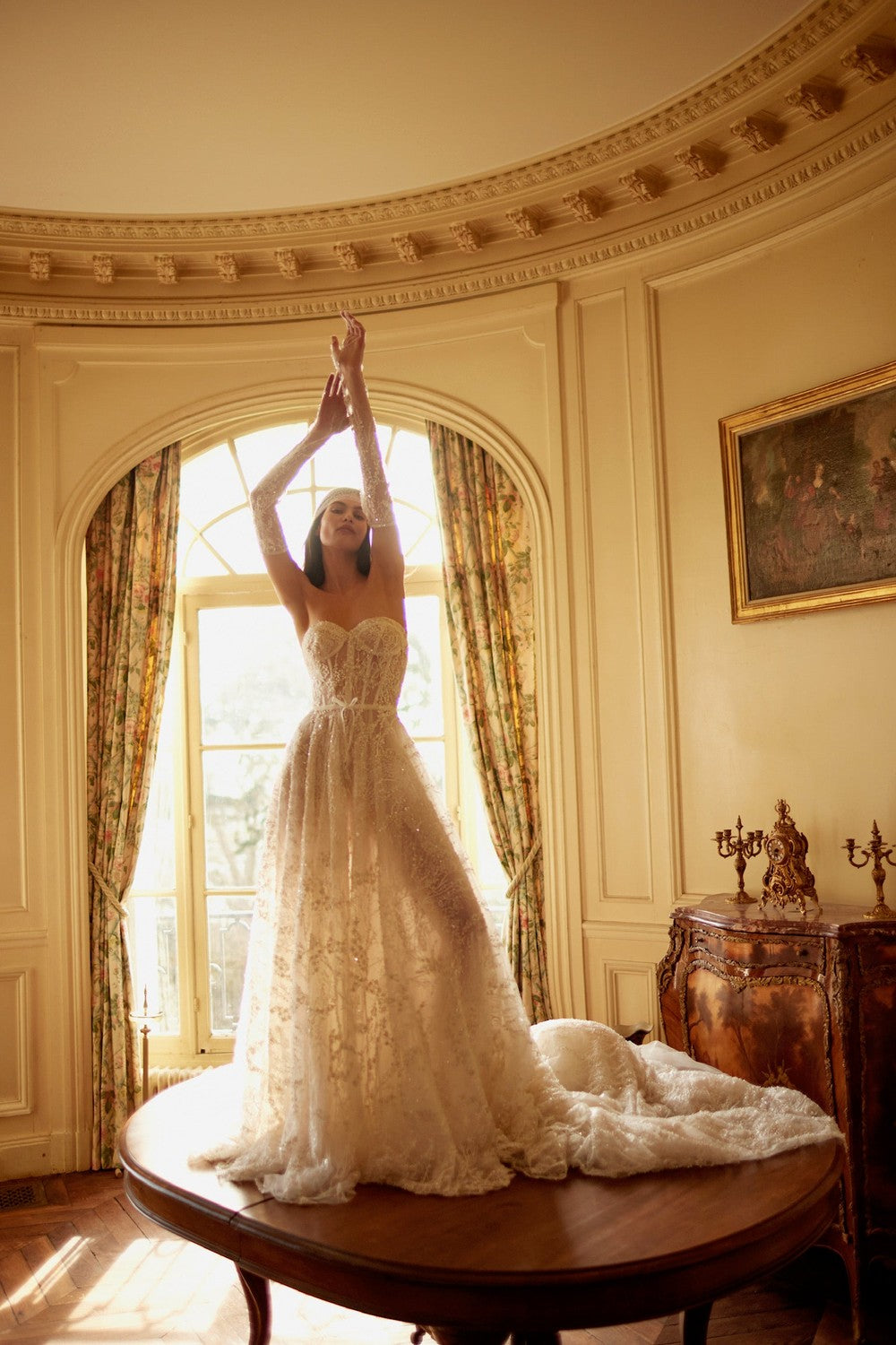 Sculptural Full Skirt Wedding Dresses with Couture Presence