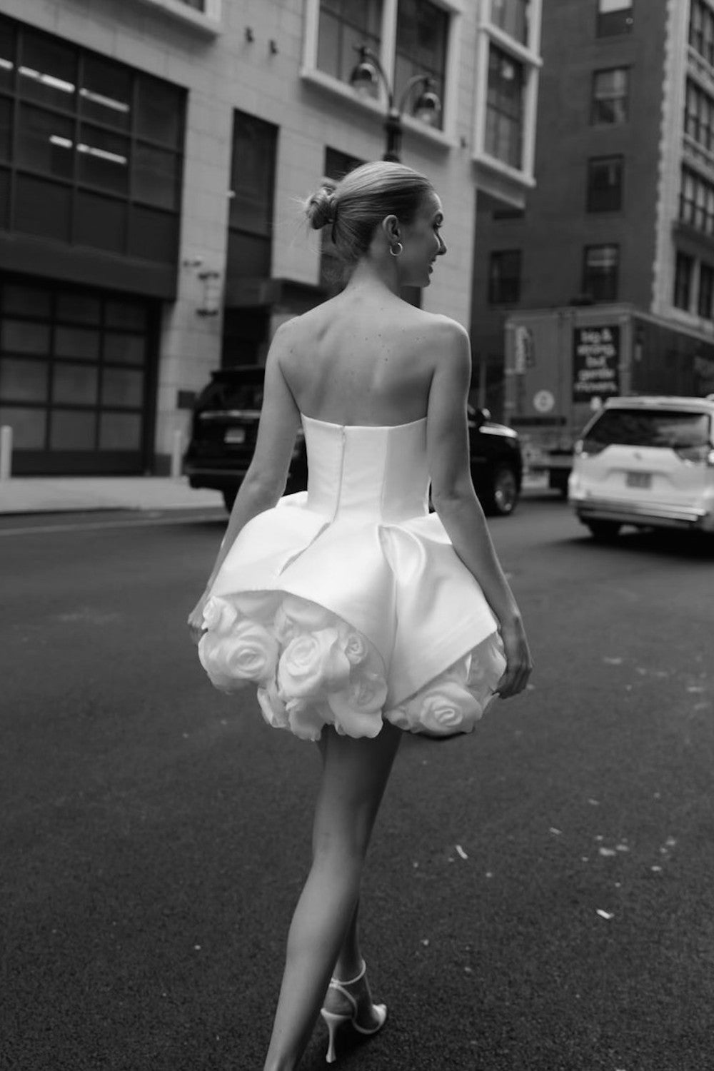 Modern No Train Bridal Looks with Nicole + Felicia