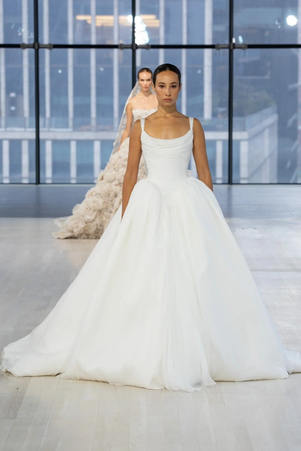 Nicole + Felicia White Wedding Dresses at Kleinfeld Bridal