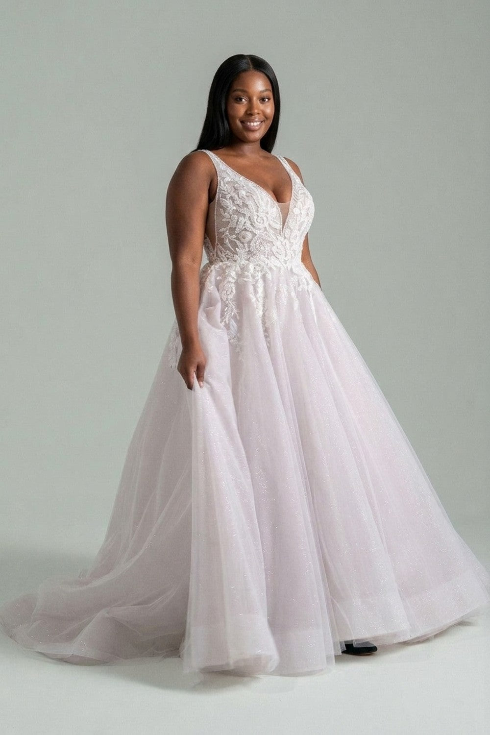Sparkling Romance in Glitter Tulle