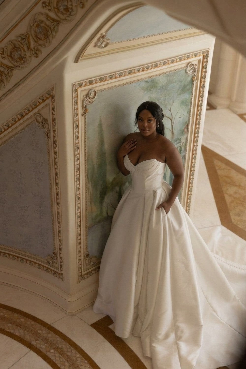 Verdin Bridal 3D Florals for a Romantic Statement