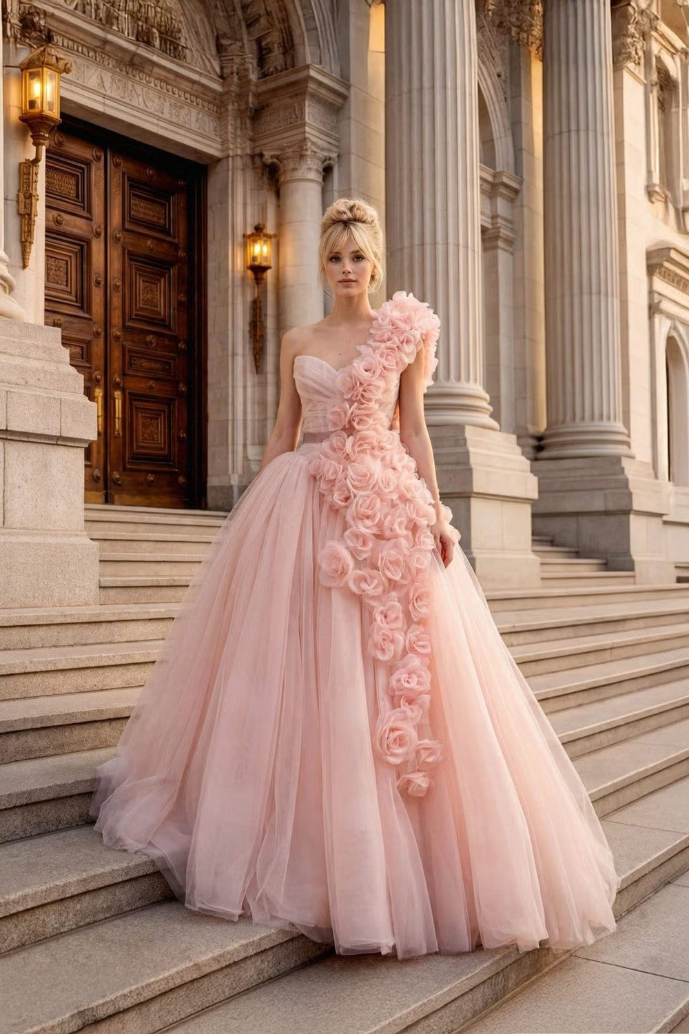 Elegant Mid-Back Randy Fenoli Wedding Dresses