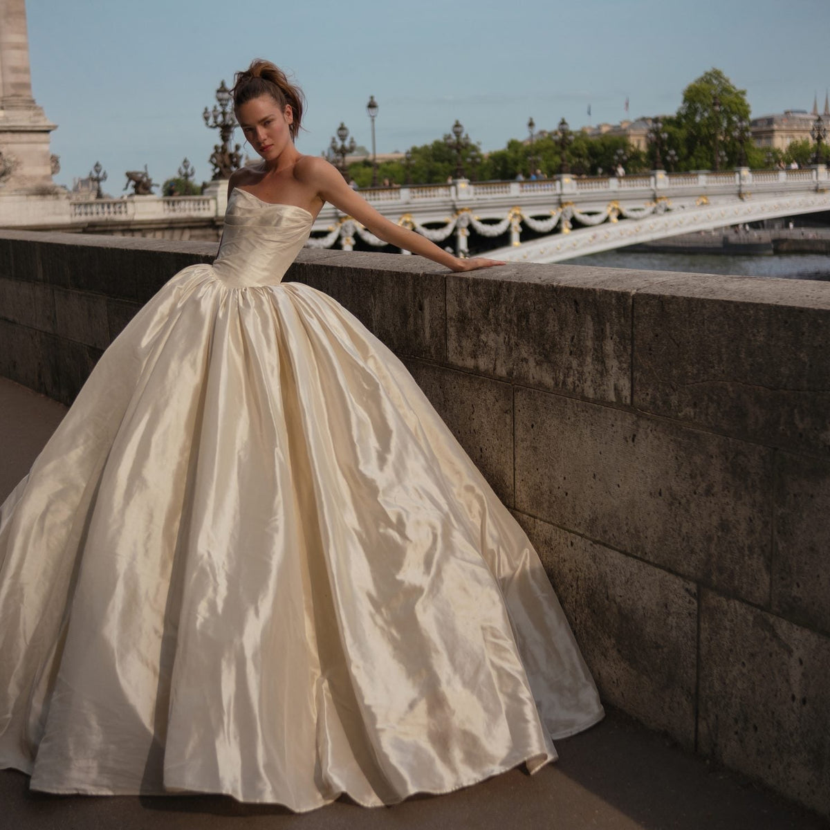 sachin and babi light blue dress Hayley Paige Glazer Bodycon bandage Blush Mermaid Wedding bridal gown Dress main image 1
