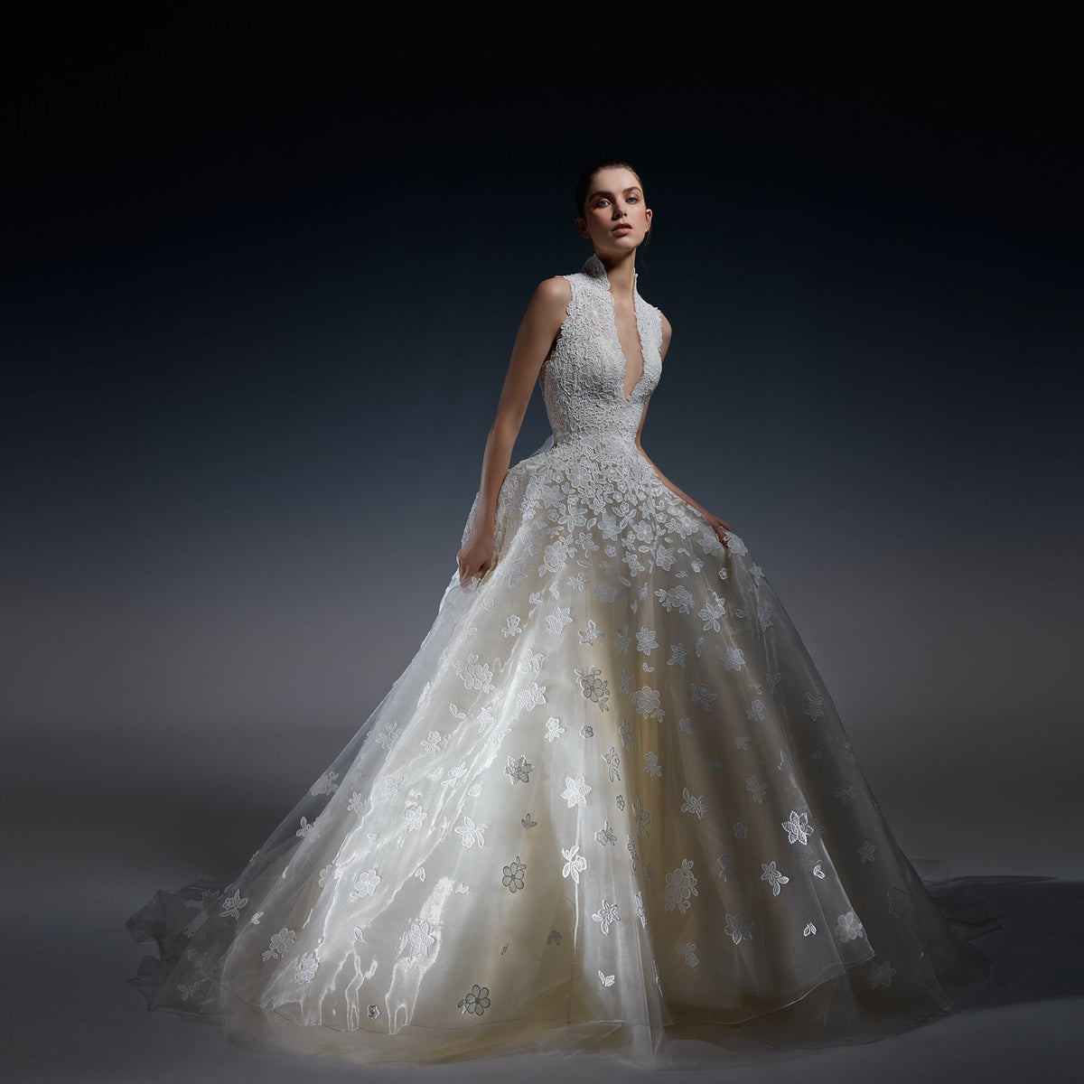 V-Neck Wedding Dresses | Kleinfeld Bridal