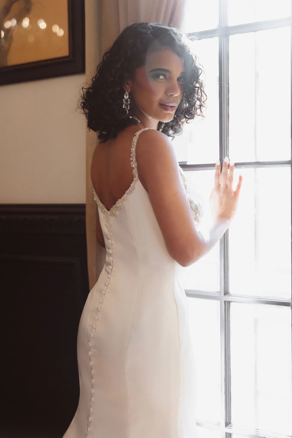 Elegant Fit-And-Flare Wedding Dress by Essense of Australia — image 4 of 4