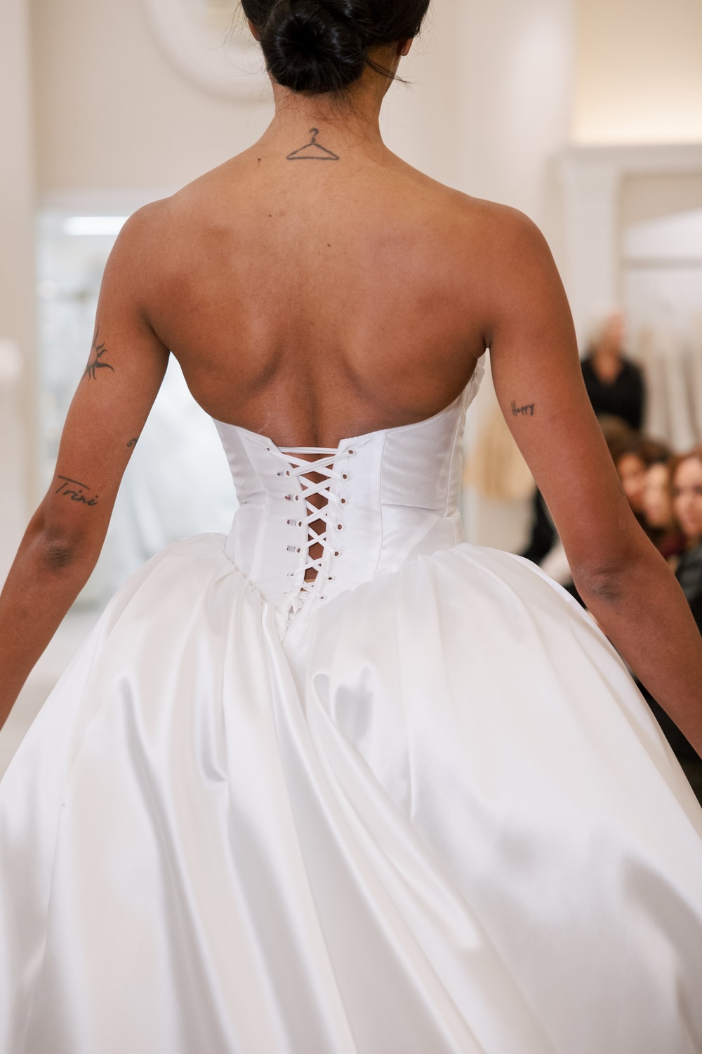 Chic and Simple Drop Waist Ball Gown by Love by Pnina Tornai — image 3 of 3