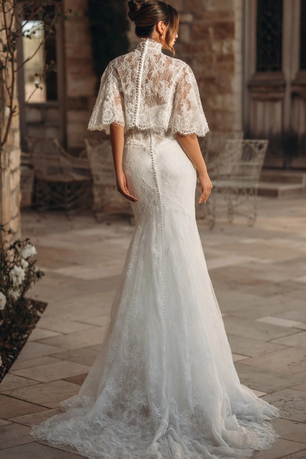 Whimsical and Romantic Fit-And-Flare Wedding Dress by Martina Liana — image 4 of 5