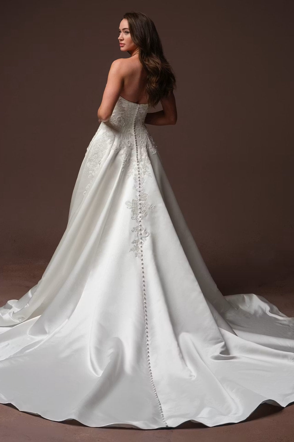 Plus-Size Romantic Lace Adorned Ball Gown by Maggie Sottero — image 4 of 4