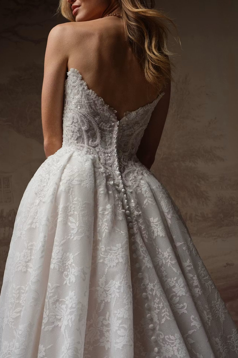 Regal Basque Waist Ball Gown by Maggie Sottero — image 4 of 4