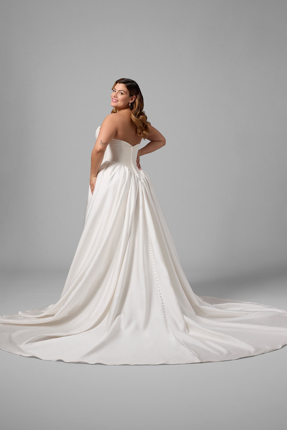 Maggie Sottero Strapless Ball Gown Bridal Gown