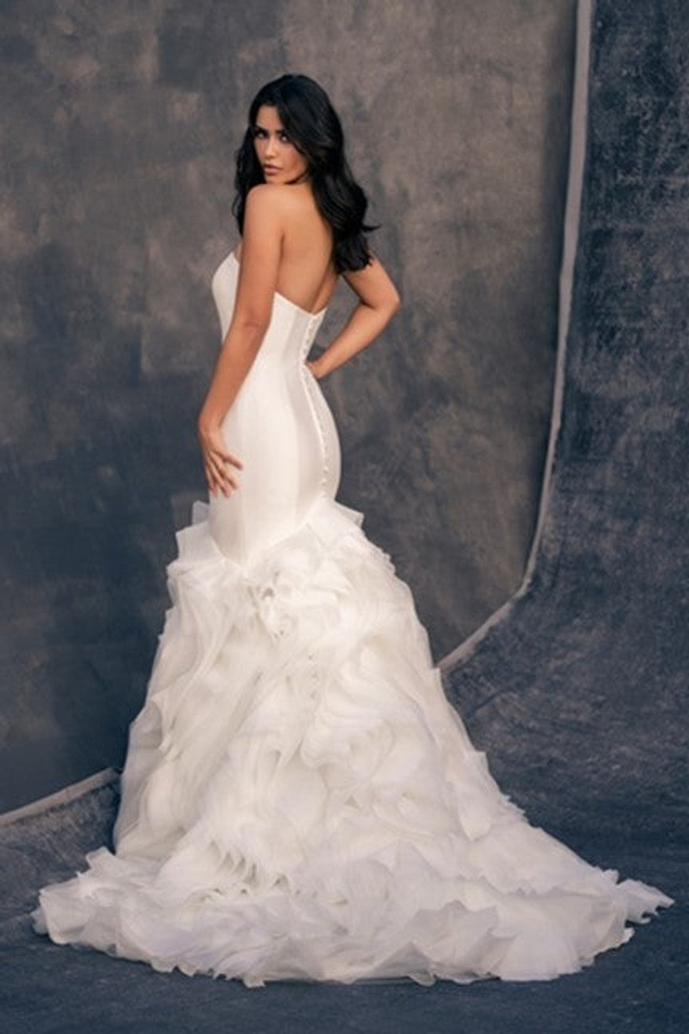 Modern and Sexy Mermaid Wedding Dress by Allure Bridals — image 2 of 2