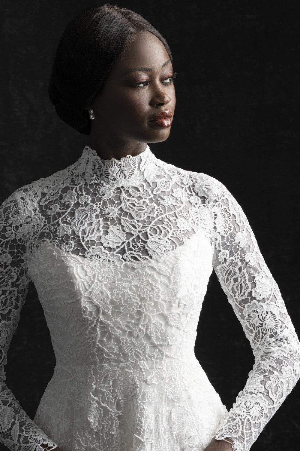 Silk Mikado Ball Gown With Lace Overlay | Kleinfeld Bridal Silk Mikado Ball Gown With Lace Overlay | Kleinfeld Bridal