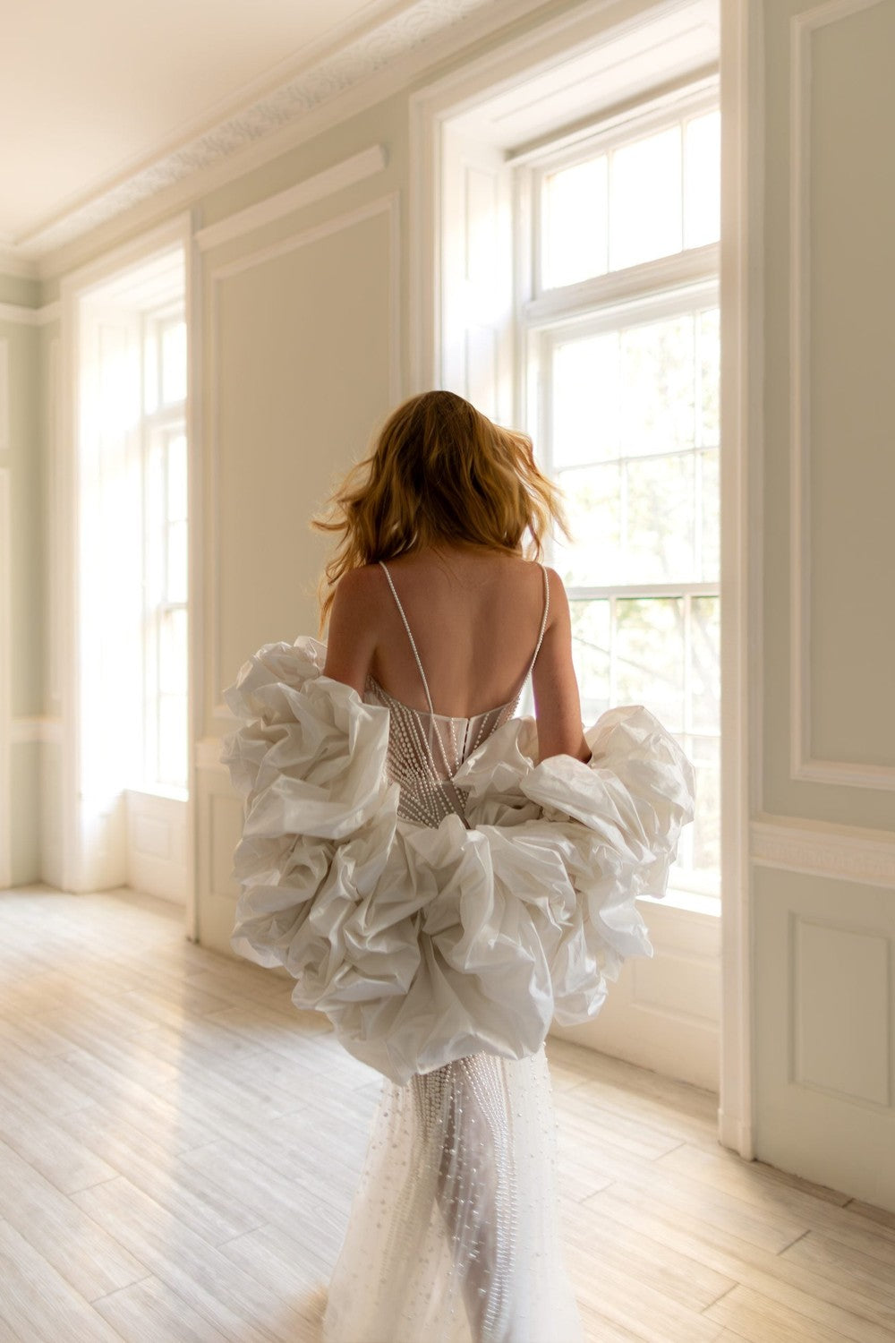 fit and flare wedding dresses kleinfeld Pearl Detailed Fit-and-Flare Dress