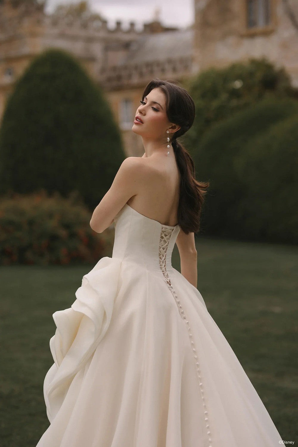 Timeless Ball Gown With Sculpted Basque Waist by Disney Fairy Tale Weddings Collection — image 2 of 3