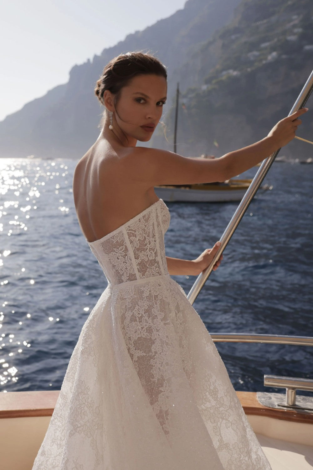 Chic Shimmering Lace Ball Gown | Kleinfeld Bridal