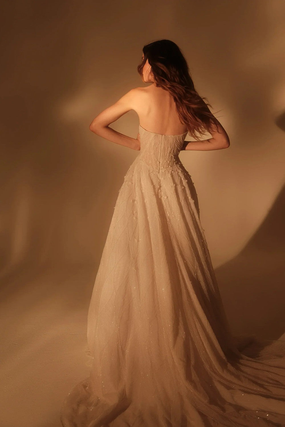 Embellished Tulle A-Line Wedding Dress | Kleinfeld Bridal Embellished Tulle A-Line Wedding Dress | Kleinfeld Bridal
