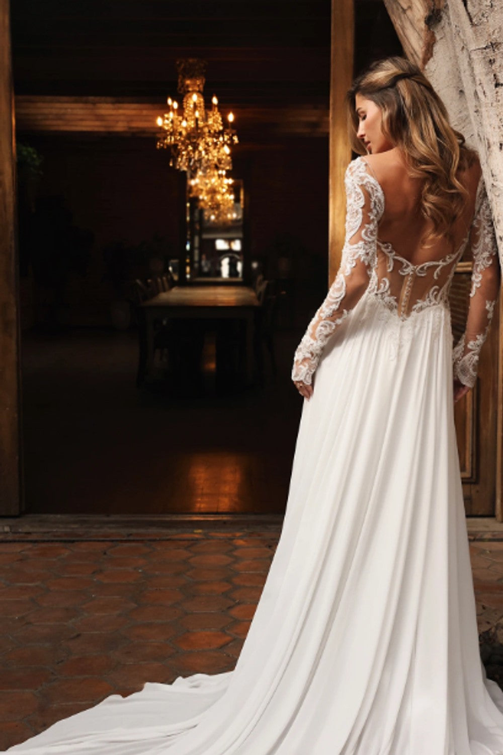 Ethereal Illusion A-Line Wedding Dress | Kleinfeld Bridal Ethereal Illusion A-Line Wedding Dress | Kleinfeld Bridal
