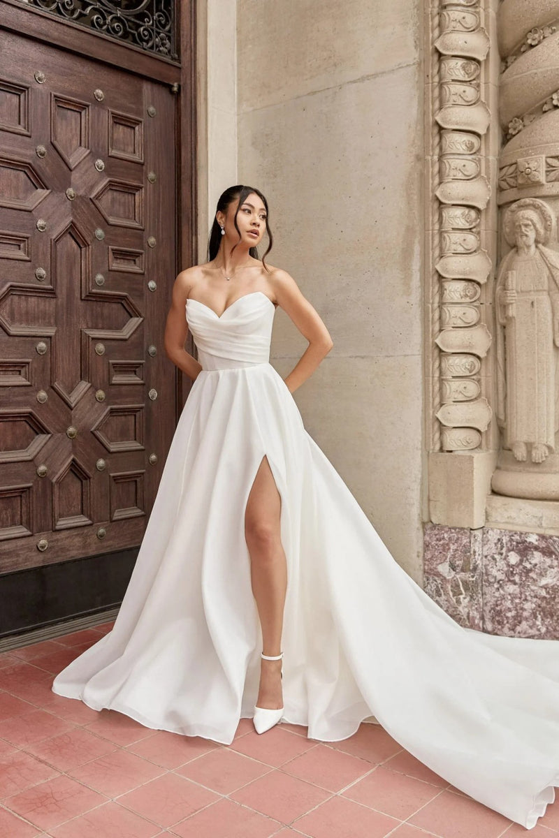 Strapless Silk Organza Ball Gown Strapless Silk Organza Ball Gown