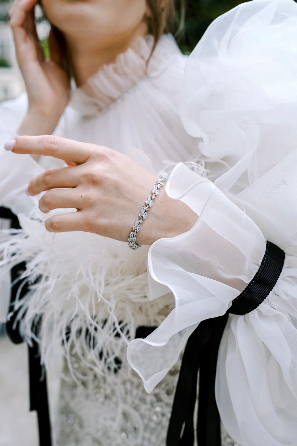 Simulated Diamond Bracelet by Eden Luxe