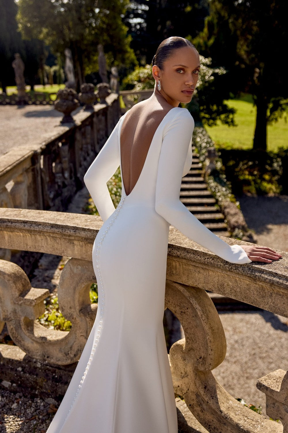 Open Back Fit-And-Flare Wedding Dress | Kleinfeld Bridal Open Back Fit-And-Flare Wedding Dress | Kleinfeld Bridal