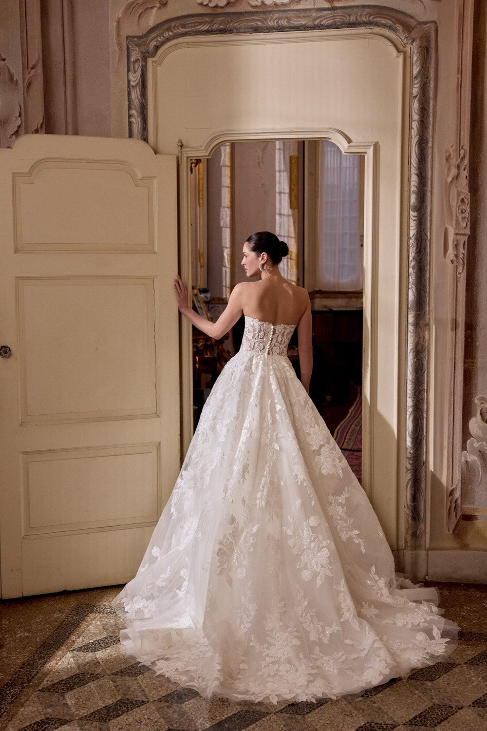 Romantic Sparkly Floral Lace Ball Gown | Kleinfeld Bridal Romantic Sparkly Floral Lace Ball Gown | Kleinfeld Bridal