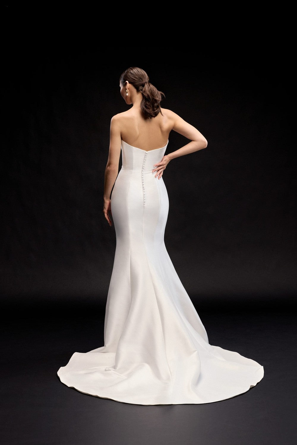 Hand-Draped Fit-and-Flare Wedding Dress | Kleinfeld Bridal Hand-Draped Fit-and-Flare Wedding Dress | Kleinfeld Bridal