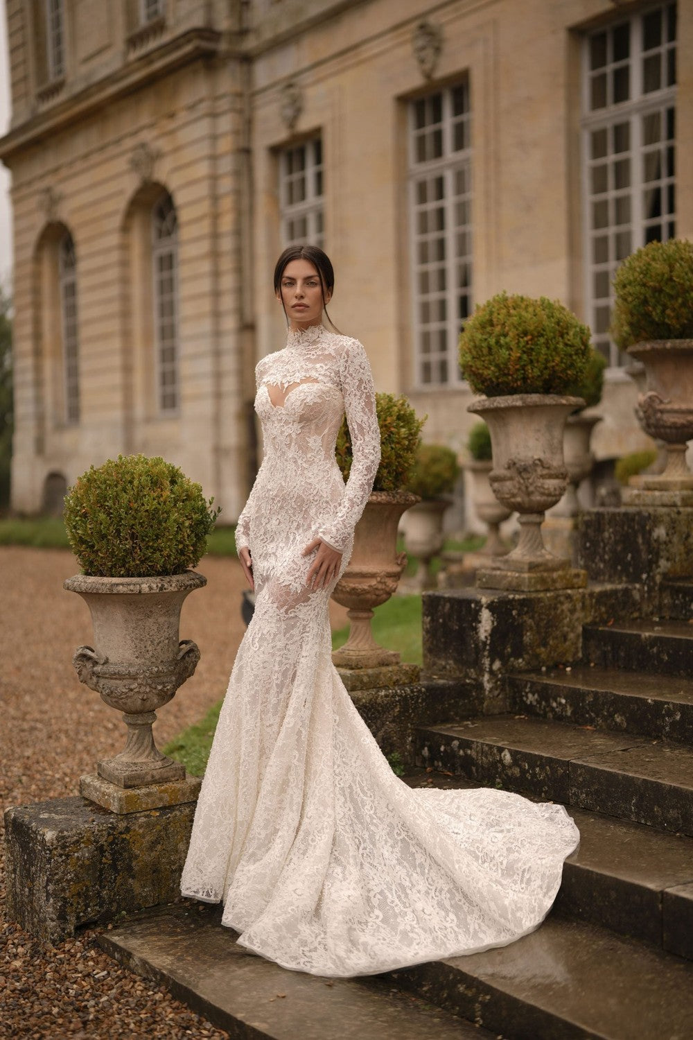 Lavish Lace Fit-and-Flare Wedding Dress | Kleinfeld Bridal Lavish Lace Fit-and-Flare Wedding Dress | Kleinfeld Bridal