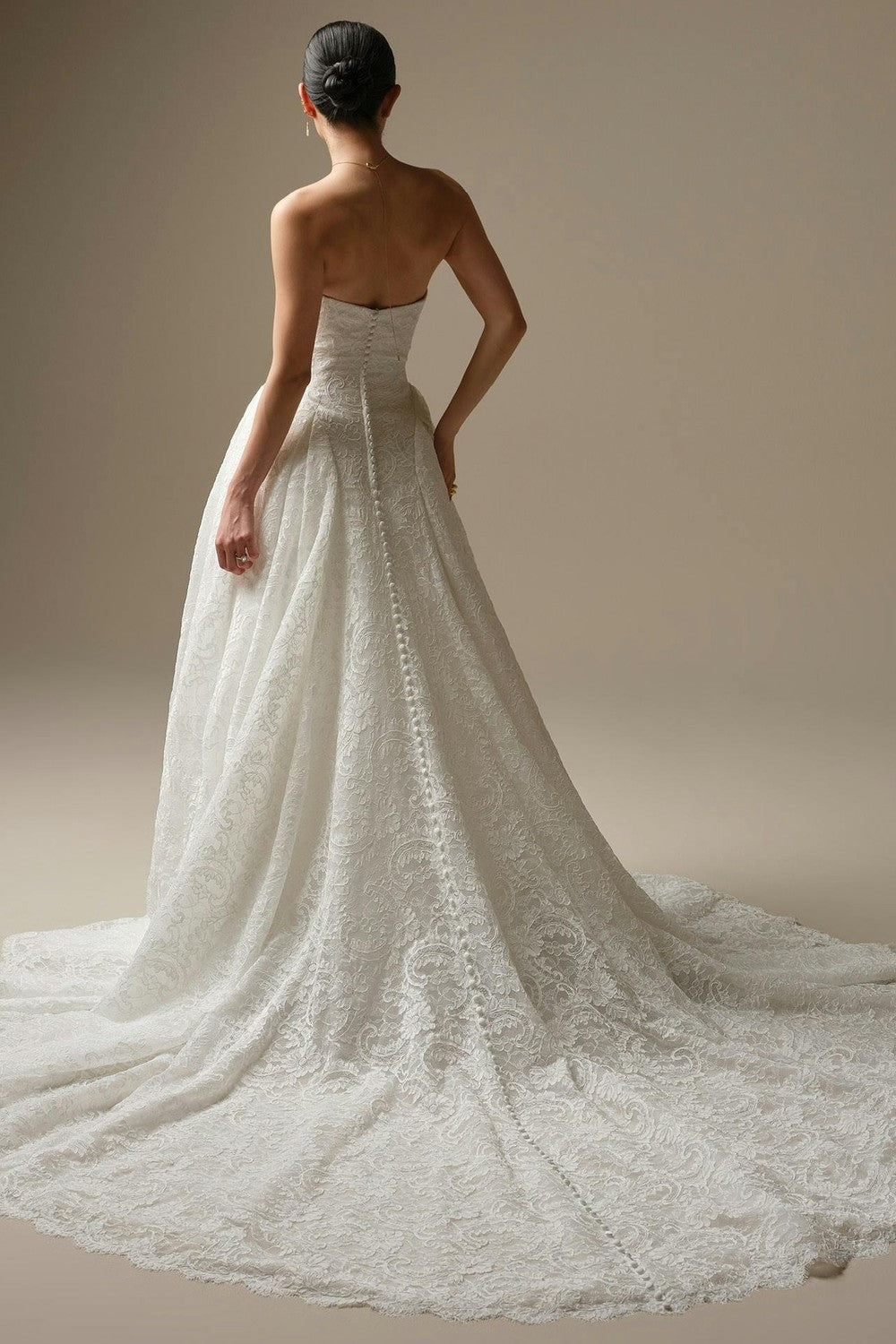 Ethereal All Over Lace A-Line Wedding Dress by Maggie Sottero — image 4 of 4
