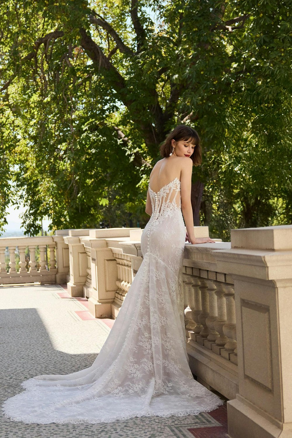 Plus-Size Modern And Unique Sheath Wedding Dress With Detachable Overskirt | Kleinfeld Bridal Plus-Size Modern And Unique Sheath Wedding Dress With Detachable Overskirt | Kleinfeld Bridal