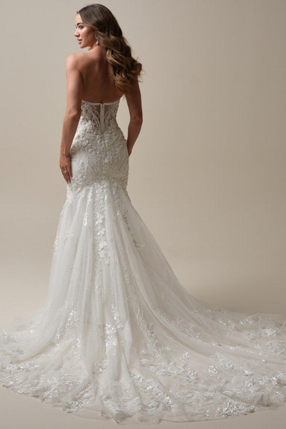 Romantic Fit-And-Flare Wedding Dress | Kleinfeld Bridal Romantic Fit-And-Flare Wedding Dress | Kleinfeld Bridal