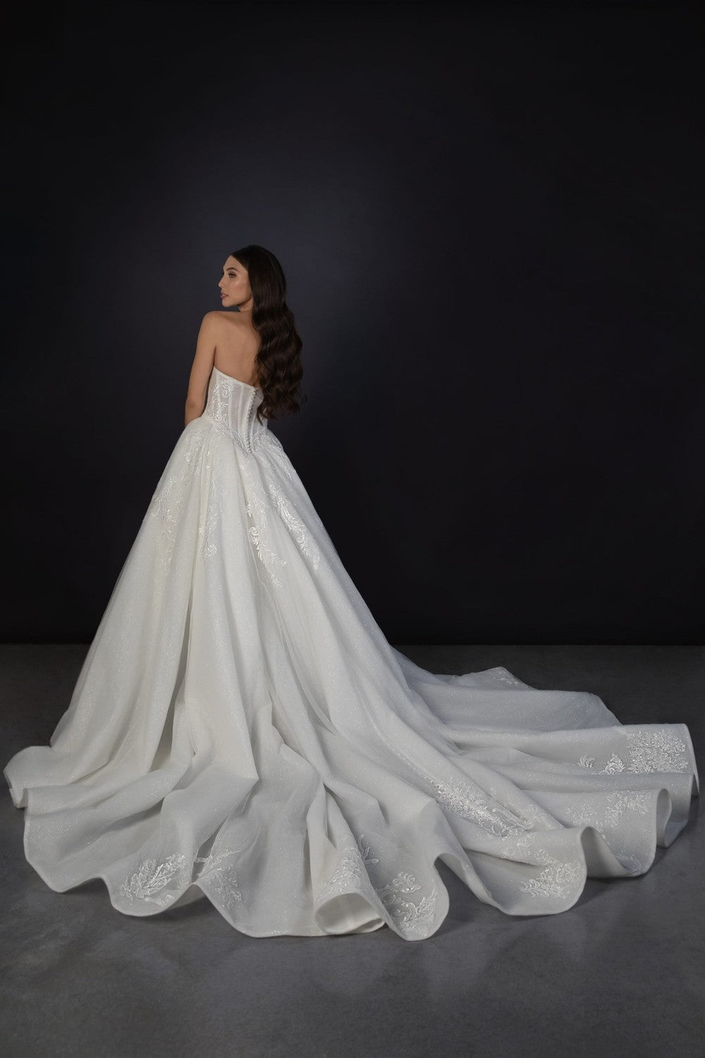 Romantic And Glamorous Embellished Ball Gown by Martina Liana — image 2 of 2