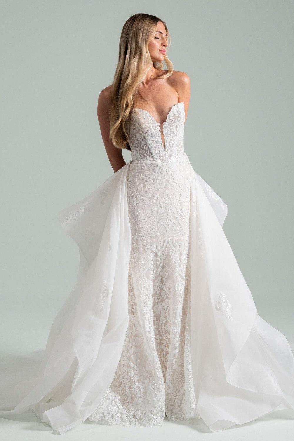 Fit and Flare Applique Wedding Dresses | Kleinfeld Bridal Fit and Flare Applique Wedding Dresses | Kleinfeld Bridal