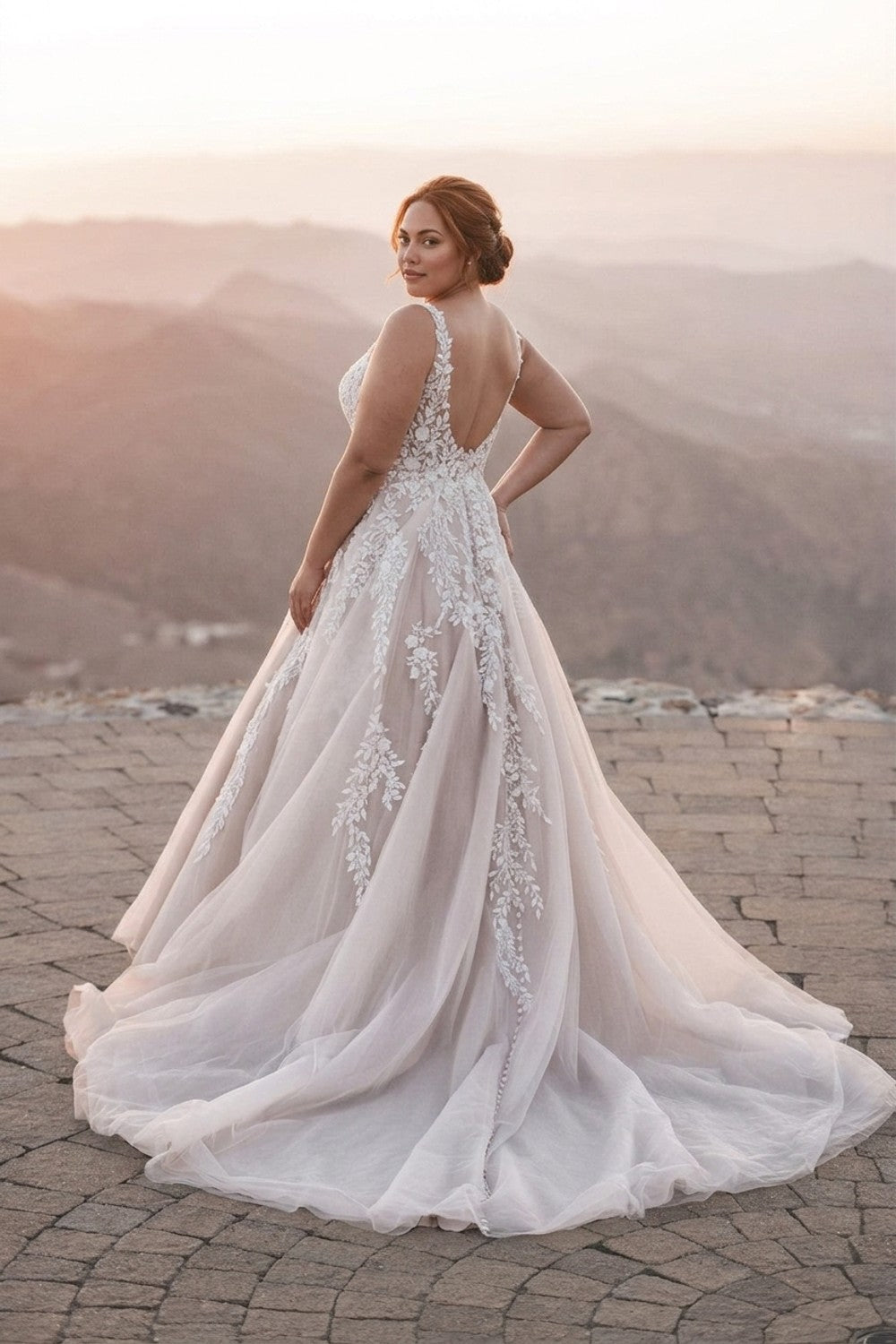 V-Neck Tulle Ball Gown With Open Back | Kleinfeld Bridal V-Neck Tulle Ball Gown With Open Back | Kleinfeld Bridal