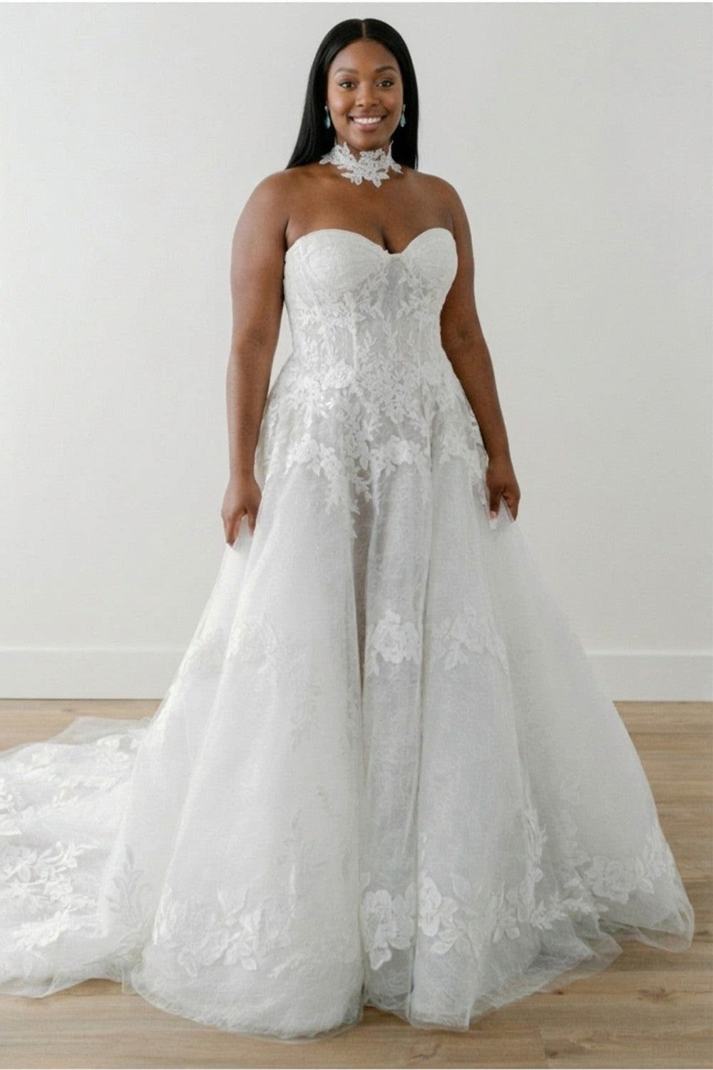 sachin and babi light blue dress Sweetheart Neckline Wedding Dresses & Bridal Gowns main image 1