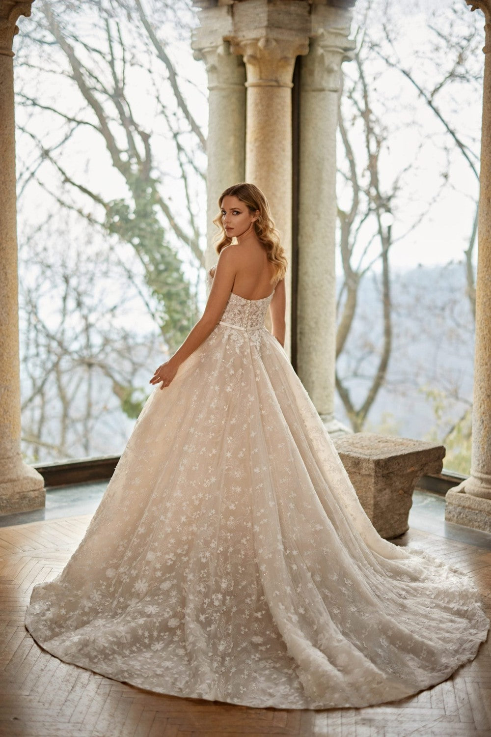 Romantic Strapless Ball Gown by Randy Fenoli — image 2 of 2