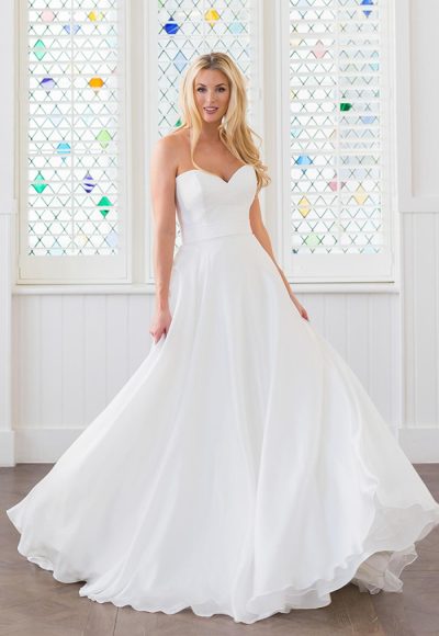 Classic A-line Wedding Dress - Image 1