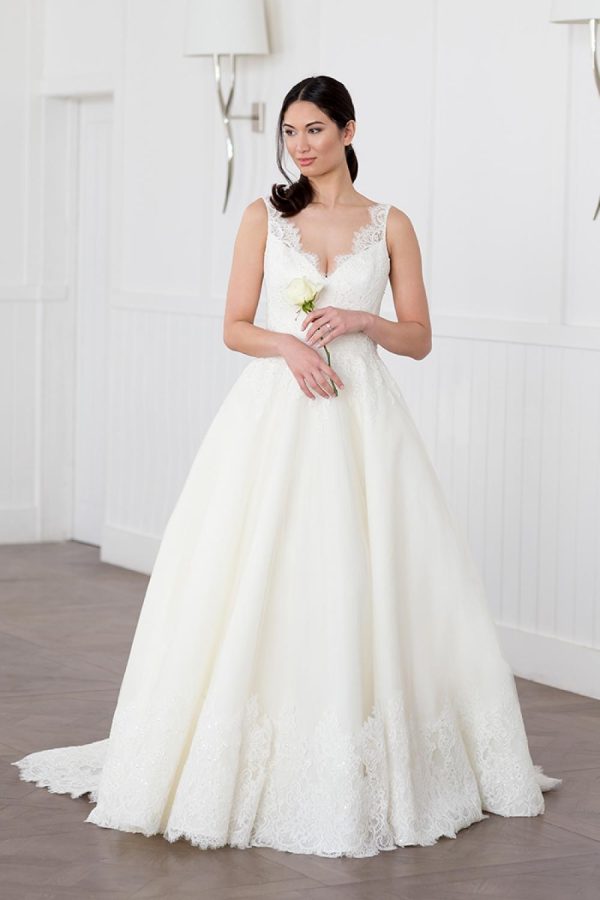 Romantic Ball Gown Wedding Dress - Image 1