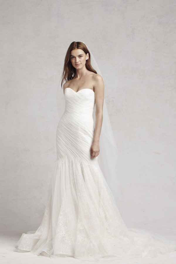 Fit And Flare Wedding Dress - Image 1