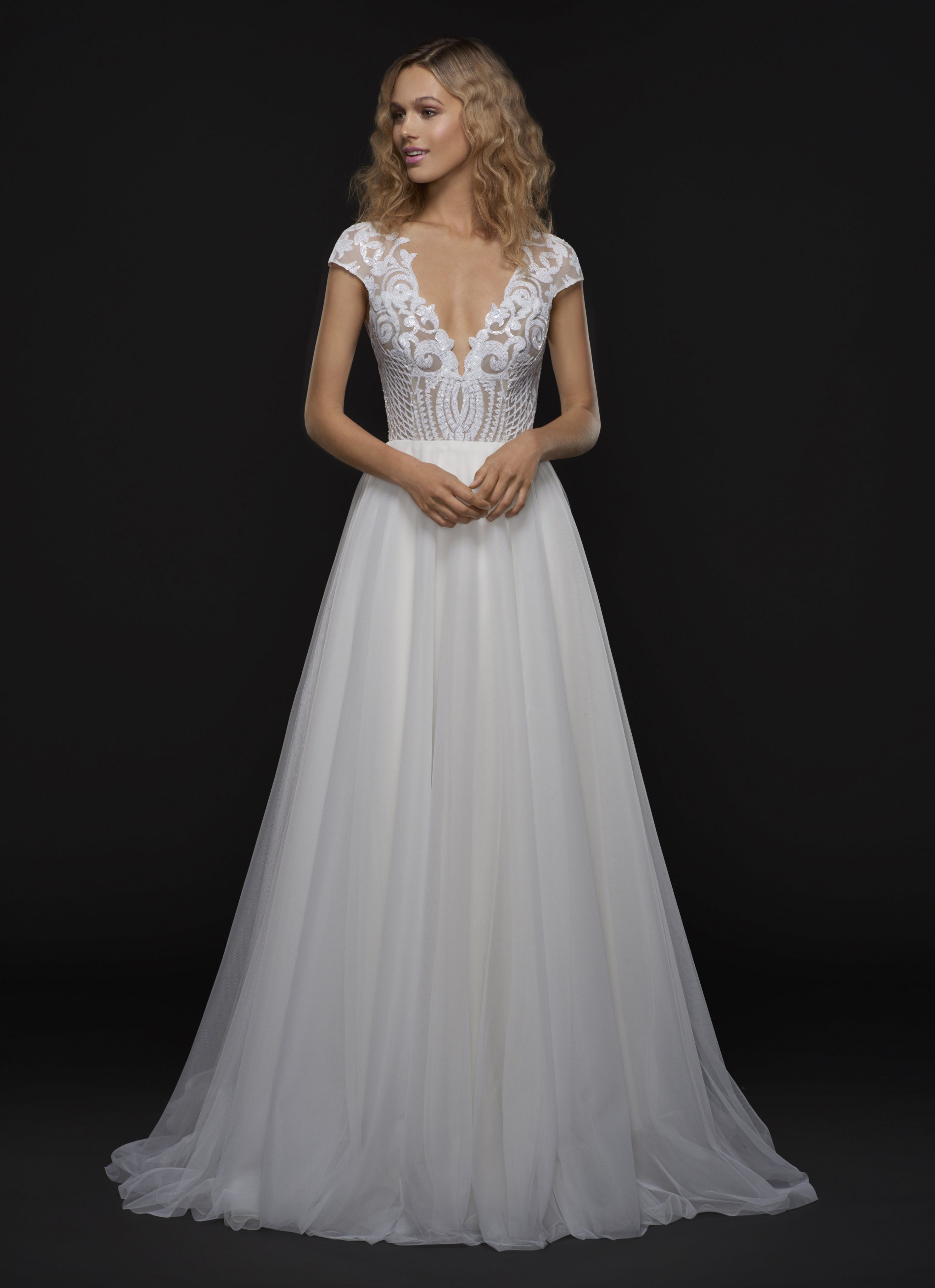  Modern  A line Wedding Dress  Kleinfeld Bridal