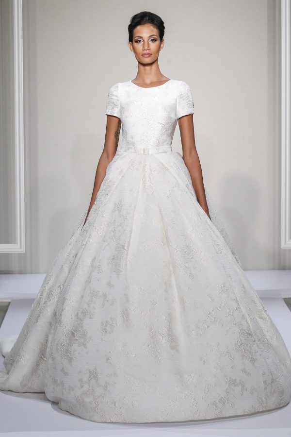 Dennis Basso Ball Gown Wedding Dress - Image 1