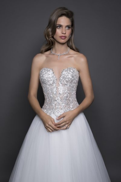 Modern Ball Gown Wedding Dress Kleinfeld Bridal 5668