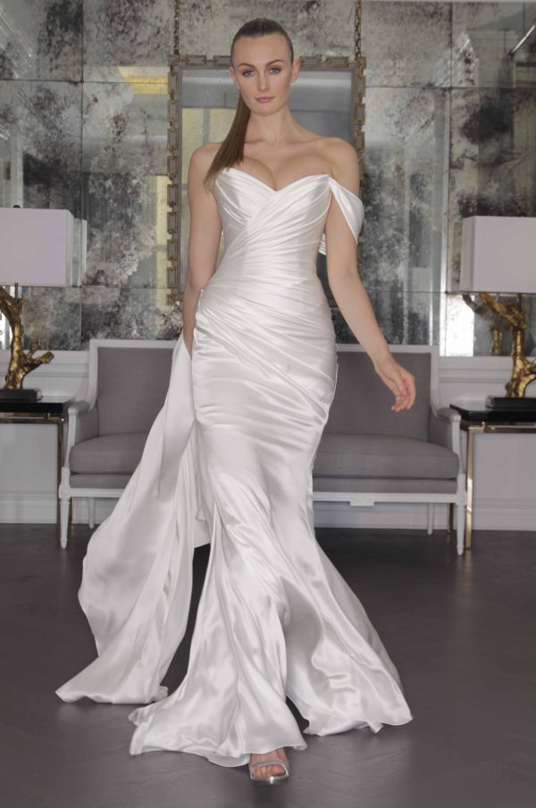 Fit And Flare Wedding Dress - Image 1