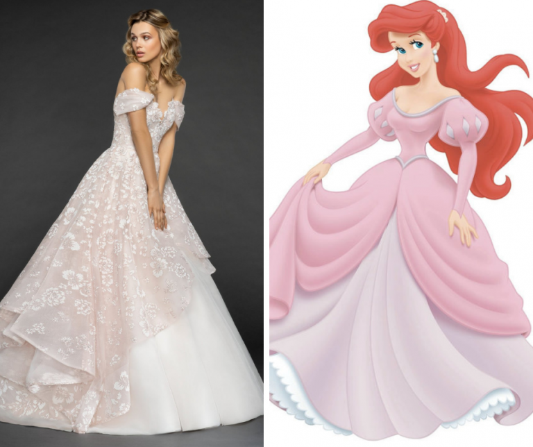 How to Dress Like a Disney Princess on Your Wedding Day Kleinfeld Bridal