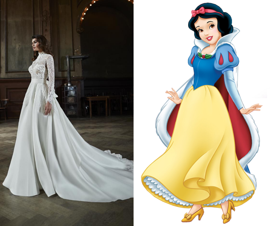 How to Dress Like a Disney Princess on Your Wedding Day Kleinfeld Bridal