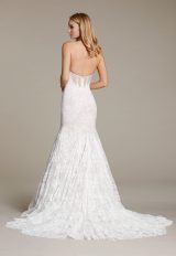 Sweetheart Fit And Flare Wedding Dress 9