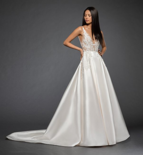 silk elegant skirt
