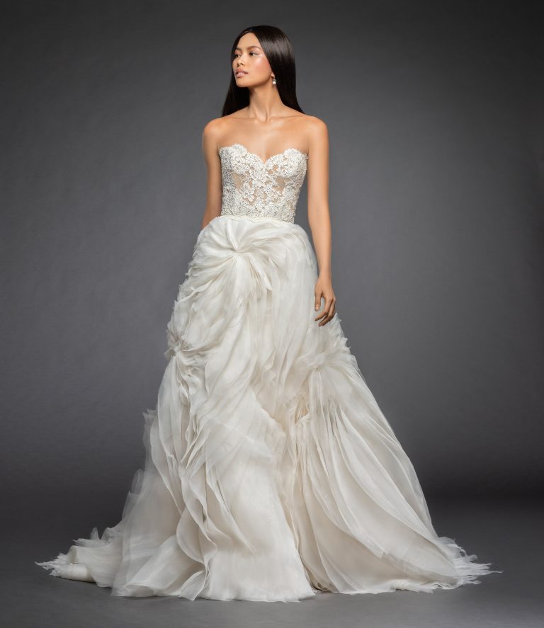 lazaro wedding gowns