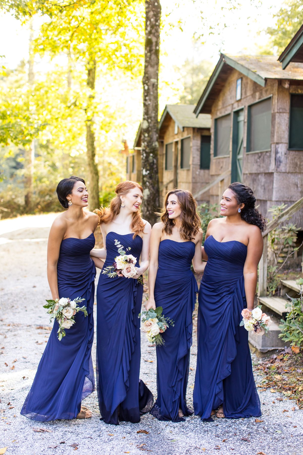 How to Make Your Bridesmaids Feel Unique in the Same Look | Kleinfeld ...