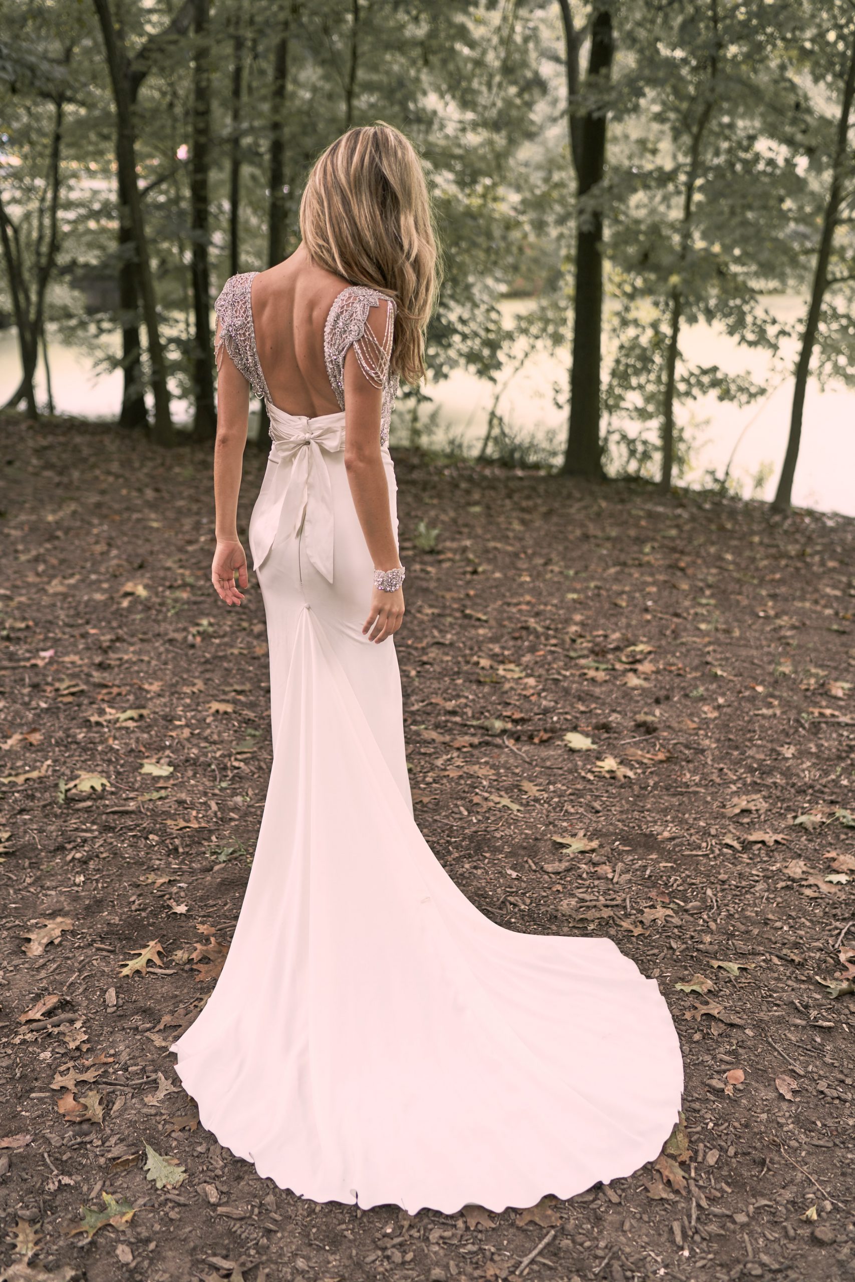 elegant beaded wedding dresses