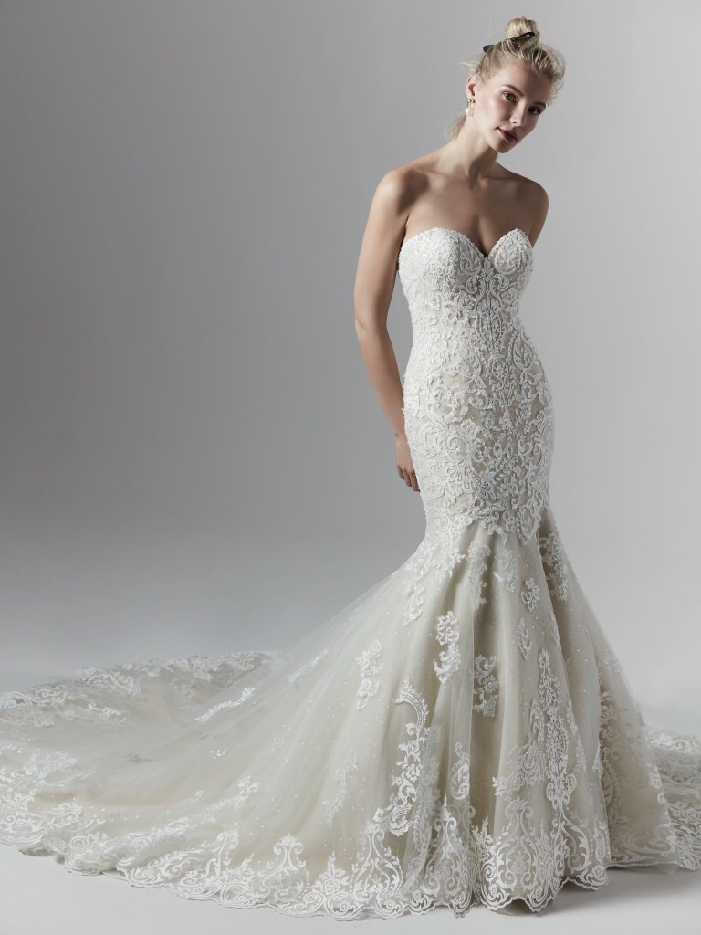 mermaid lace bridal gowns
